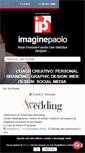 Mobile Screenshot of imaginepaolo.com