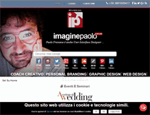 Tablet Screenshot of imaginepaolo.com